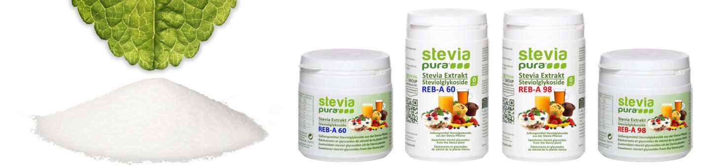 Reines Stevia Extrakt Pulver
