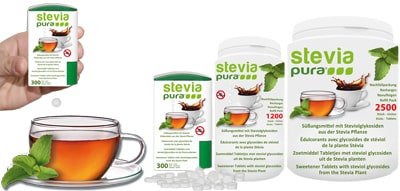Stevia Tabs | Stevia Süßstofftabletten | Stevia Tabletten