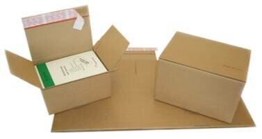Cartons dExpédition Carton Pliable avec Fond Éclair: L x I x H en mm: 160 x 130 x 70