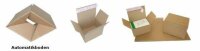20 Versandkartons Faltkarton mit Blitzboden:  L x B x H in mm: 160 x 130 x 70-M01