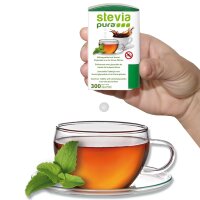 5000 Stevia Tabs | Stevia Tabletten Nachfüllpackung + GRATIS Spender