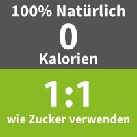 Verspreid zoetheid steviapuraPlus | de suikervervanger met erythritol en stevia - 1000 g