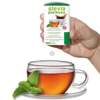 12x300 Stevia Tabs | Stevia Tabletten im Spender | Vorratspackung