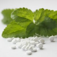 1200 Stevia Cifras | Stevia comprimidos recarga pack + dispensador GRÁTIS