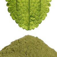 Foglie di Stevia Pura Verde in Polvere | Stevia rebaudiana in Polvere | 100g
