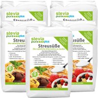 Dispersión dulzura steviapuraPlus | El sustituto del azúcar con eritritol y stevia - 5 kg