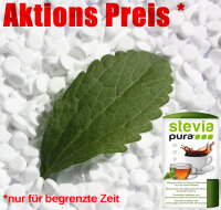 Stevia Tabletten | Stevia Tabs | Stevia Süßstofftabletten Nachfüllpackung | 7000
