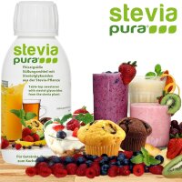 Stevia dulzura líquida | Stevia liquida | Dulzura de mesa líquida 12 x 150ml