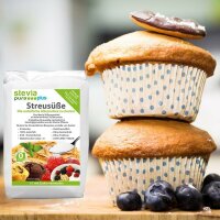 Adoçante em Pó Stevia Cristalina | Substituto do Açúcar | Adoçante com Eritritol e Stevia | 10x1kg