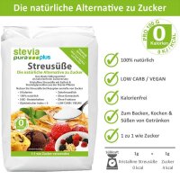 Stevia Kristalline Streusüße | Zuckerersatz |...