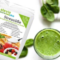 Adoçante em Pó Stevia Cristalina | Substituto do Açúcar | Adoçante com Eritritol e Stevia | 10x1kg