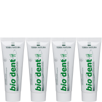 4 x Stevia Bio Dent BasicS toothpaste - Terra Natura tooth paste - 75ml