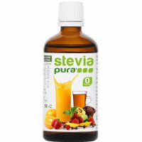 Stevia Flüssigsüße | Stevia flüssig | Flüssige Tafelsüße | 12 x 50ml