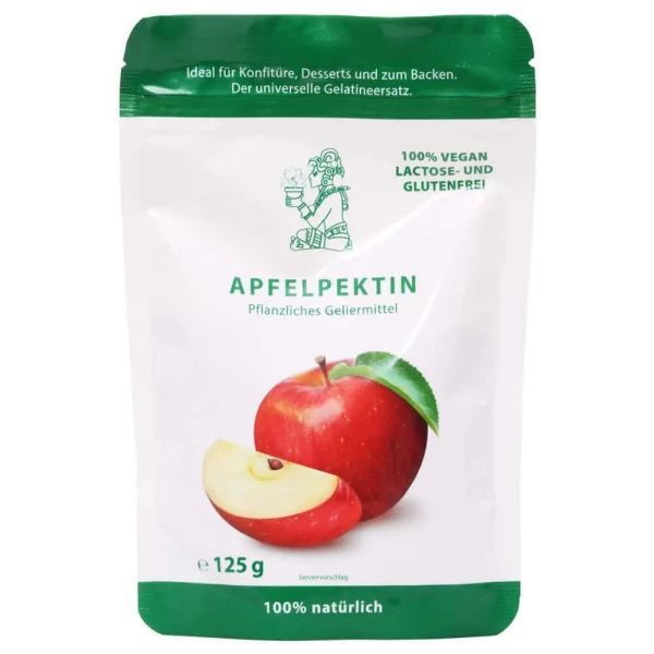 Apple Pectin Powder | 100% Vegan | Alternative to Gelatine | 10x125g